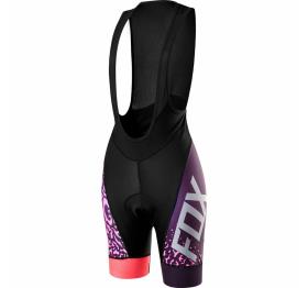 Fox Bib Women's Switchback Black and Pink
