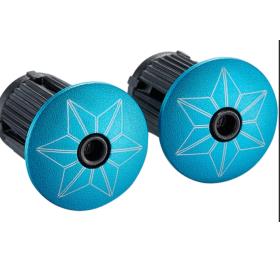 Supacaz Starplugz Blue NEON