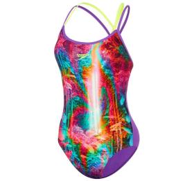 Speedo Swim suit Good Vibes Double CrossBack