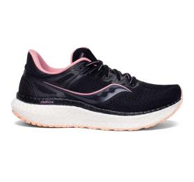 Saucony Running Shoe Women's HURRICANE 23 Black and Pink