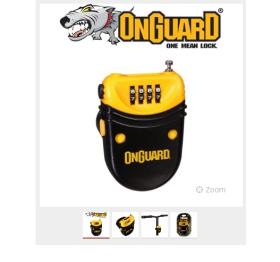 On Guard Scooby Roller Scooter Lock - Retractable Combo