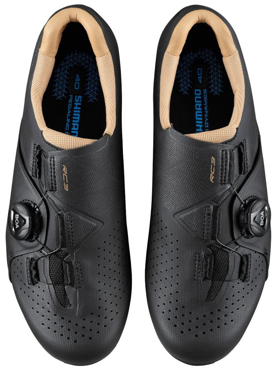 Shimano RC300 Womens SPD-SL Road Shoes Black