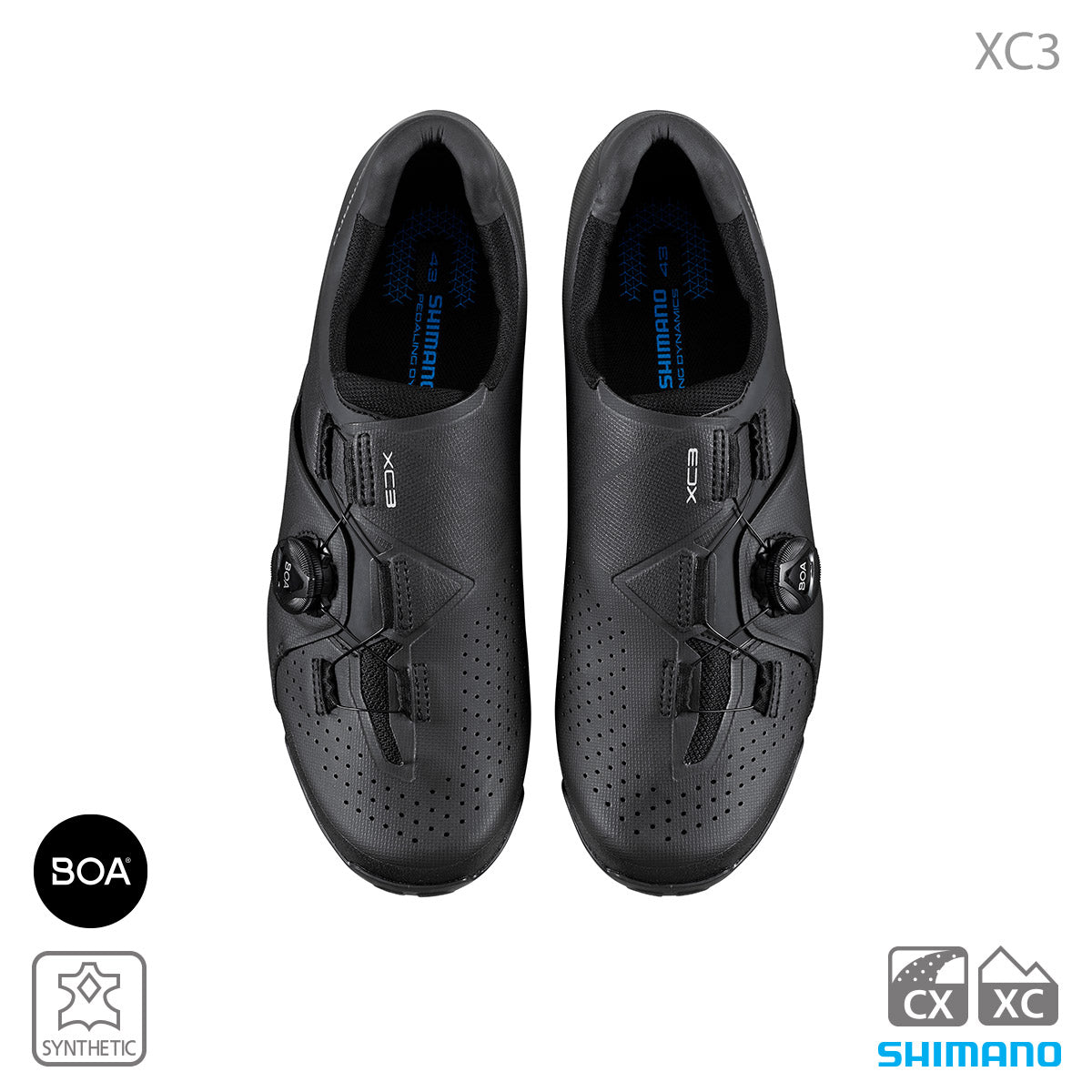 Shimano SH-XC300 Black SPD Shoes