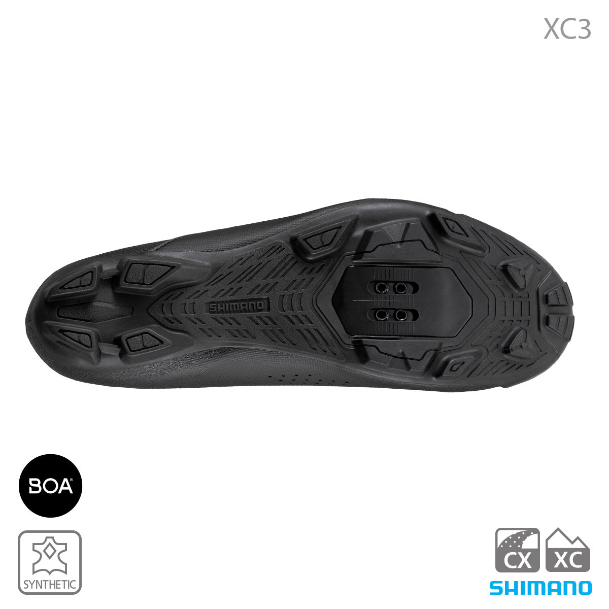 Shimano SH-XC300 Black SPD Shoes