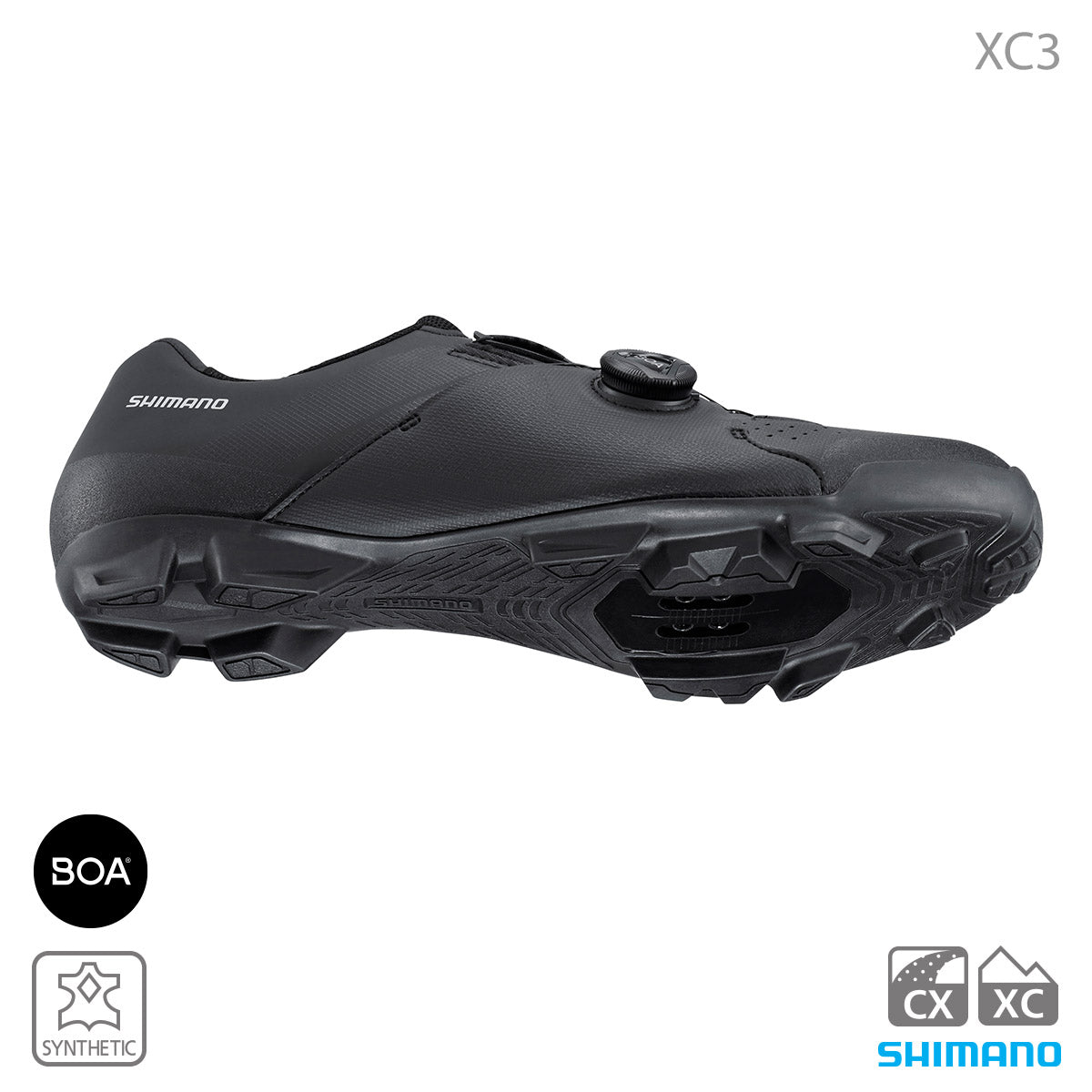Shimano SH-XC300 Black SPD Shoes
