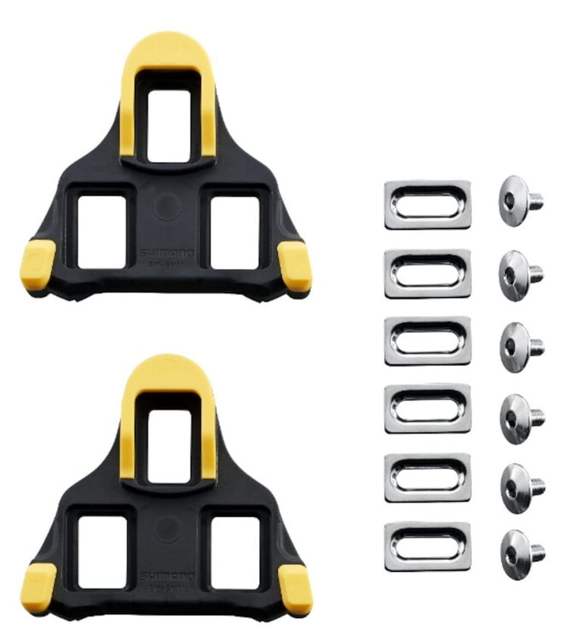 Shimano SM-SH11 SPD-SL Cleat Set Floating Yellow