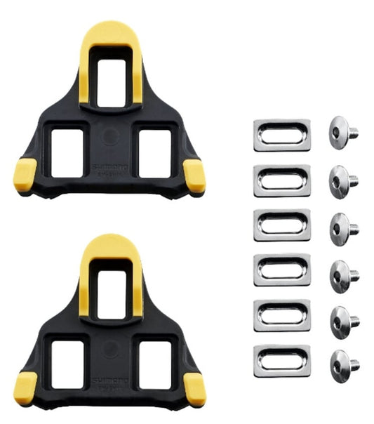 Shimano SM-SH11 SPD-SL Cleat Set Floating Yellow