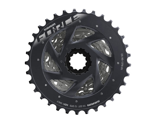SRAM CASSETTE XG-1270 12SPD D1 SILVER 10T-36T