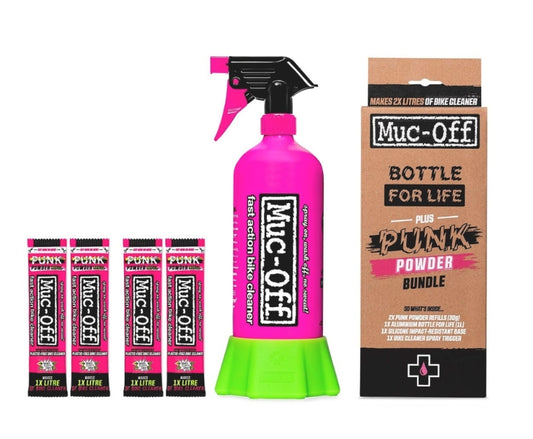 Muc-Off Cleaner Bottle For Life Bundle