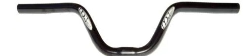 HANDLEBAR 25.4mm, 63cm Wide, 150mm Rise, Steel BLACK