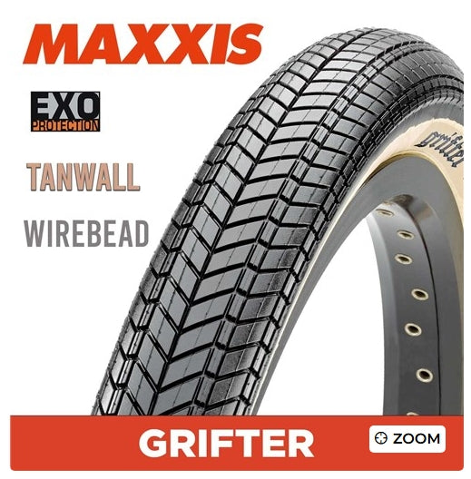 MAXXIS Grifter Tyre - 29 X 2.50 Wirebead - Tanwall