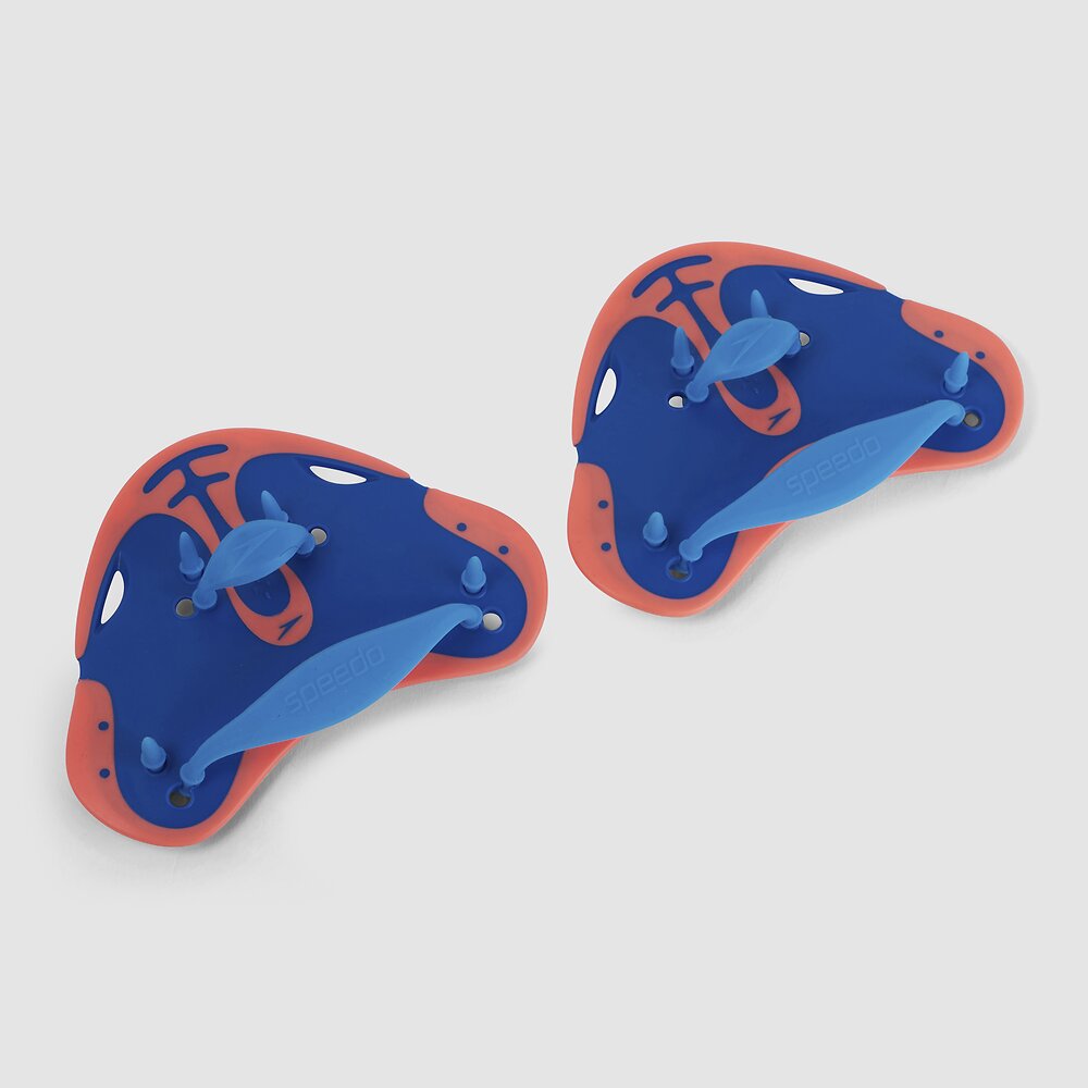 Speedo FINGER PADDLE BLUE/ TANGERINE