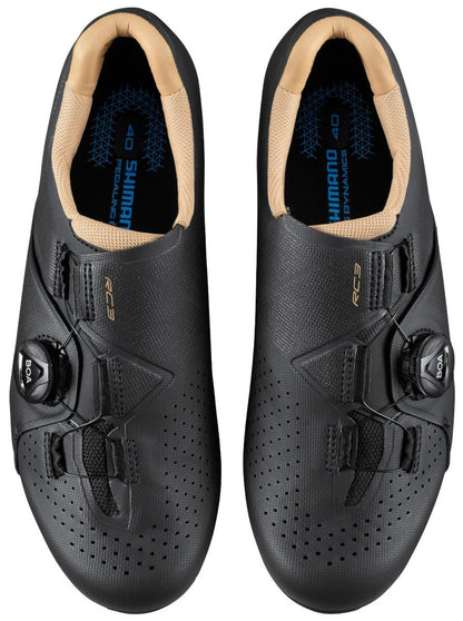 Shimano RC300 Womens SPD-SL Road Shoes Black