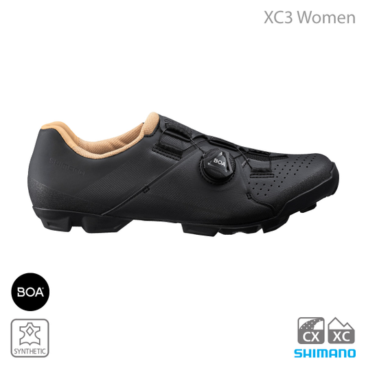 Shimano SH-XC300 Black Women's SPD Shoes