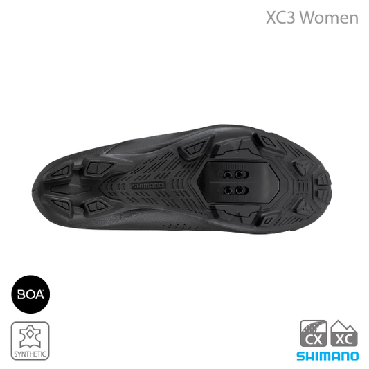 Shimano SH-XC300 Black Women's SPD Shoes