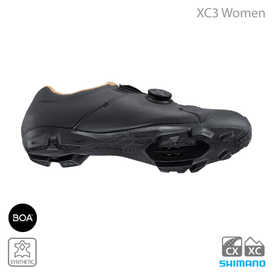 Shimano SH-XC300 Black Women's SPD Shoes