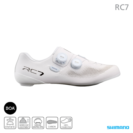 Shimano SH-RC703 Road Shoes White