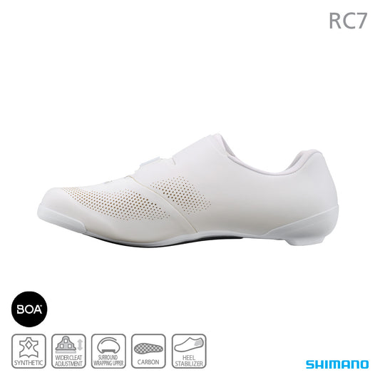 Shimano SH-RC703 Road Shoes White