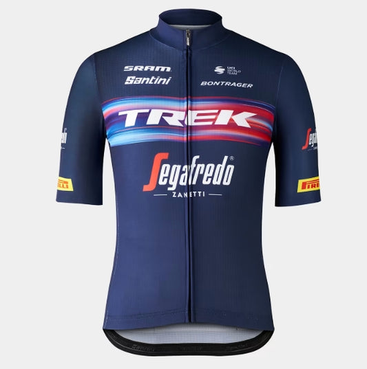 Santini Trek-Segafredo Men's TDF Replica Cycling Jersey