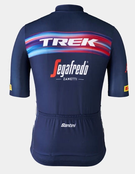Santini Trek-Segafredo Men's TDF Replica Cycling Jersey