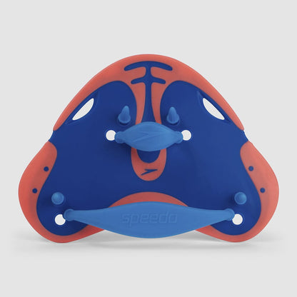 Swim Accessories: FINGER PADDLE BLUE/ TANGERINE