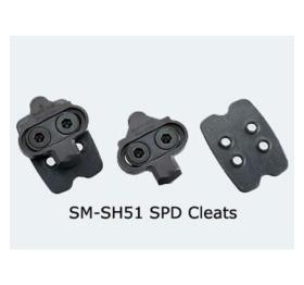 Shimano SPD CLEAT SET SINGLE-RELEASE w/NEW CLEAT NUT